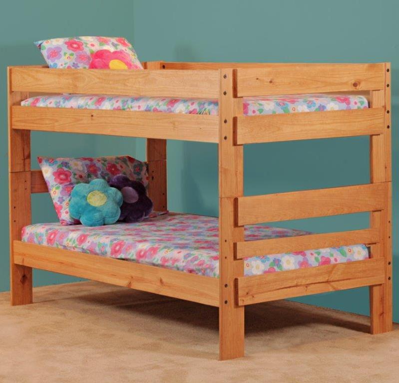 Simply Bunk Beds 702 Twin over Twin Bunk Bed Royal Furniture Bunk Bed